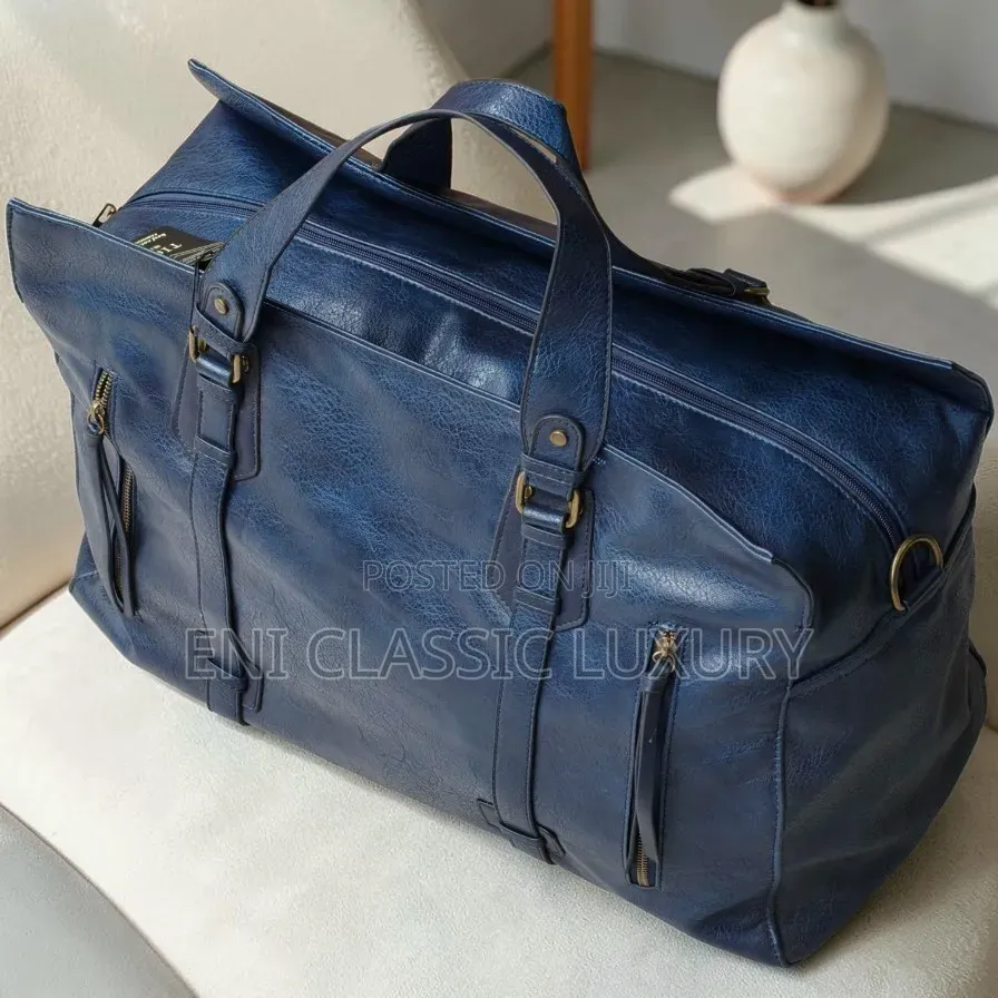 Pure Quality Luxury Leather Duffle Bags Best Quality Well Branded