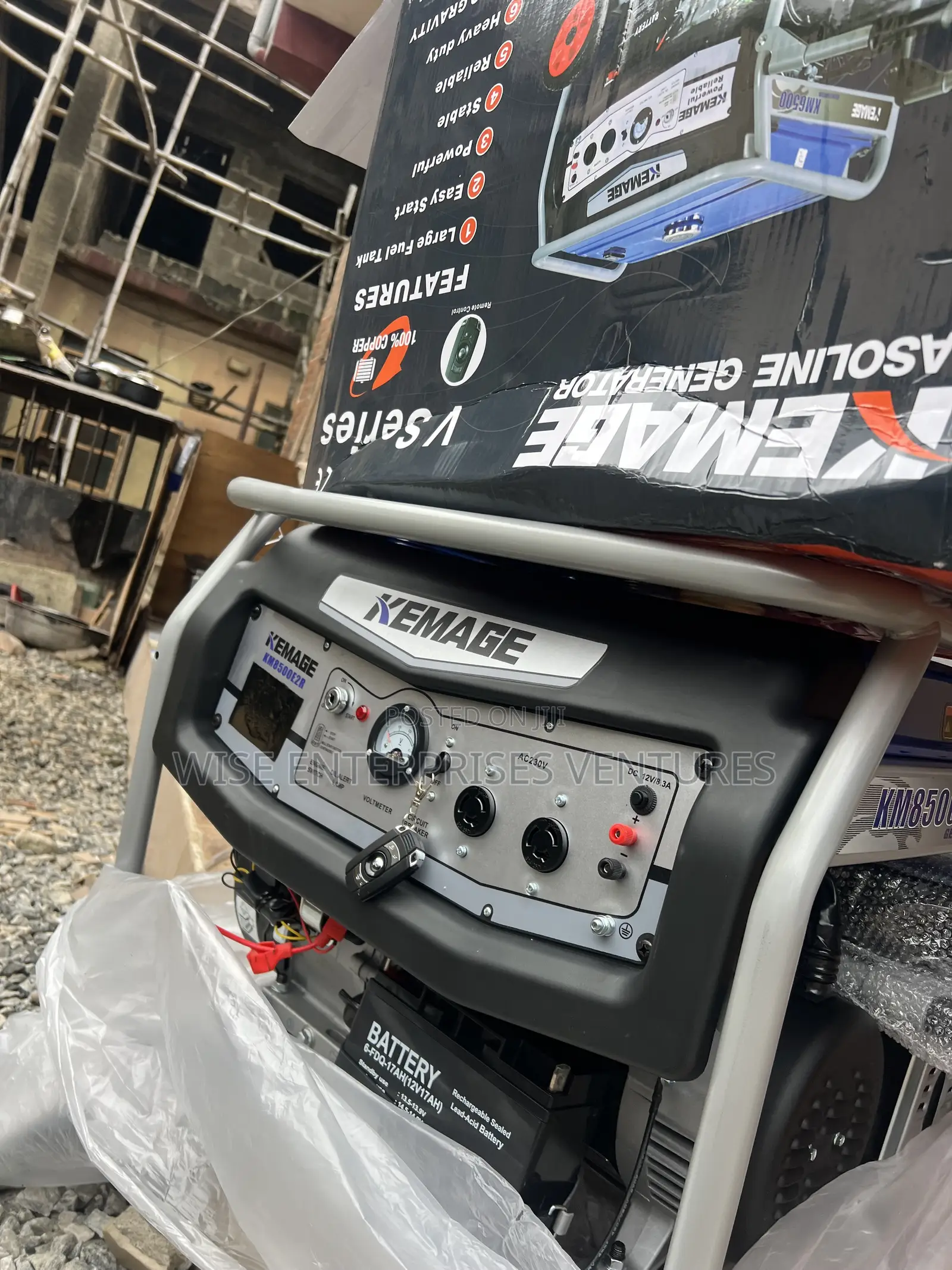 KEMAGE KM8500E2R Generator Remote Control 7.5kva