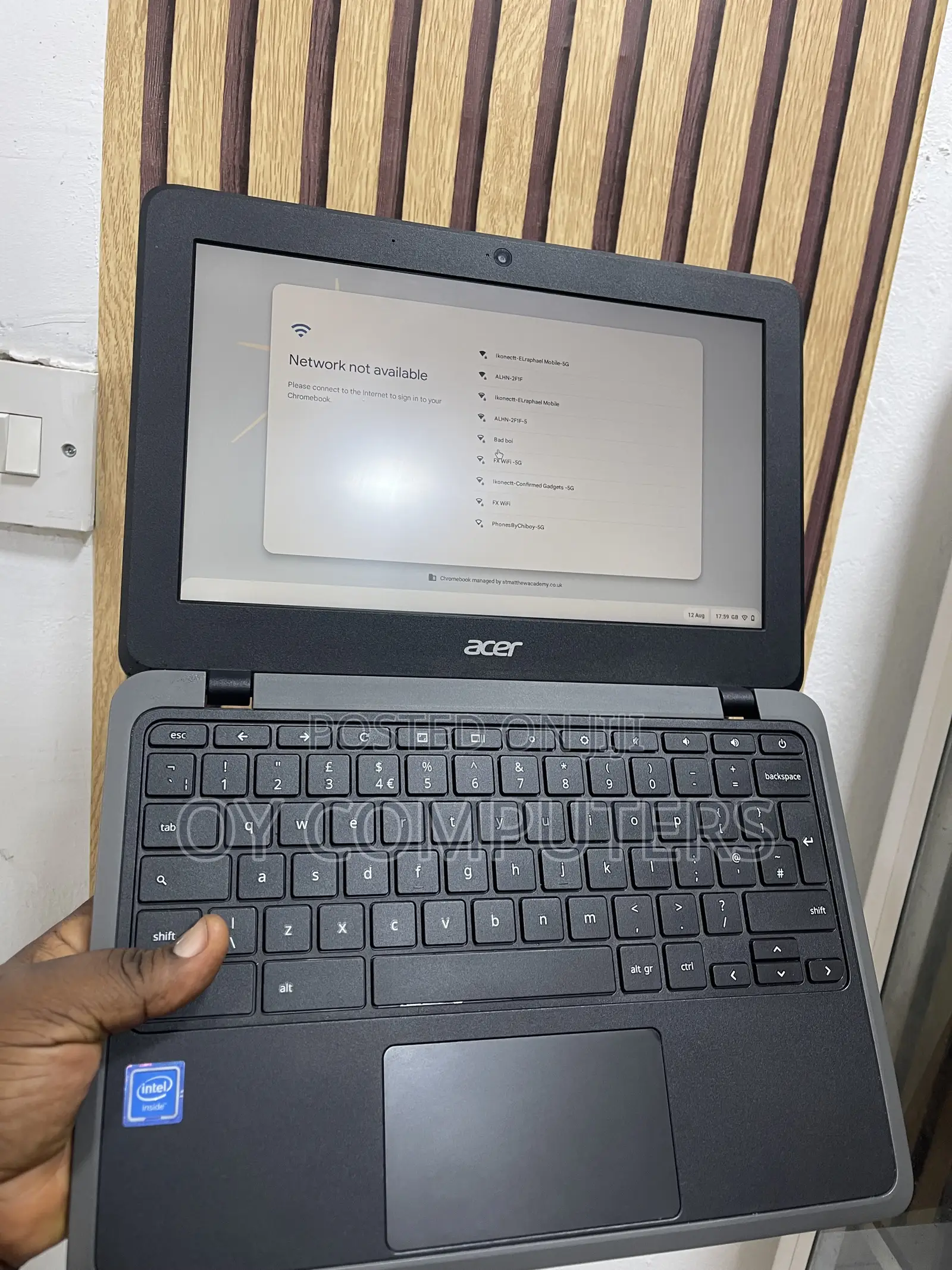 Laptop Acer Chromebook 11 4GB Intel Pentium eMMC 32GB