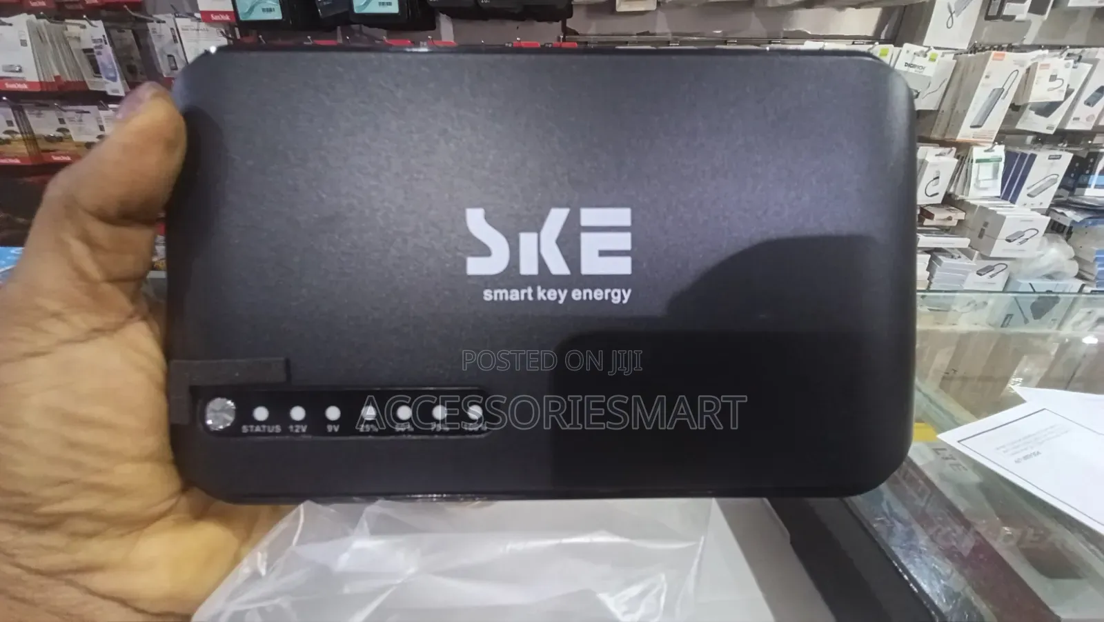 SKE POE Mini DC UPS Router Power Bank 20000mAh for WIFI Router CCTV