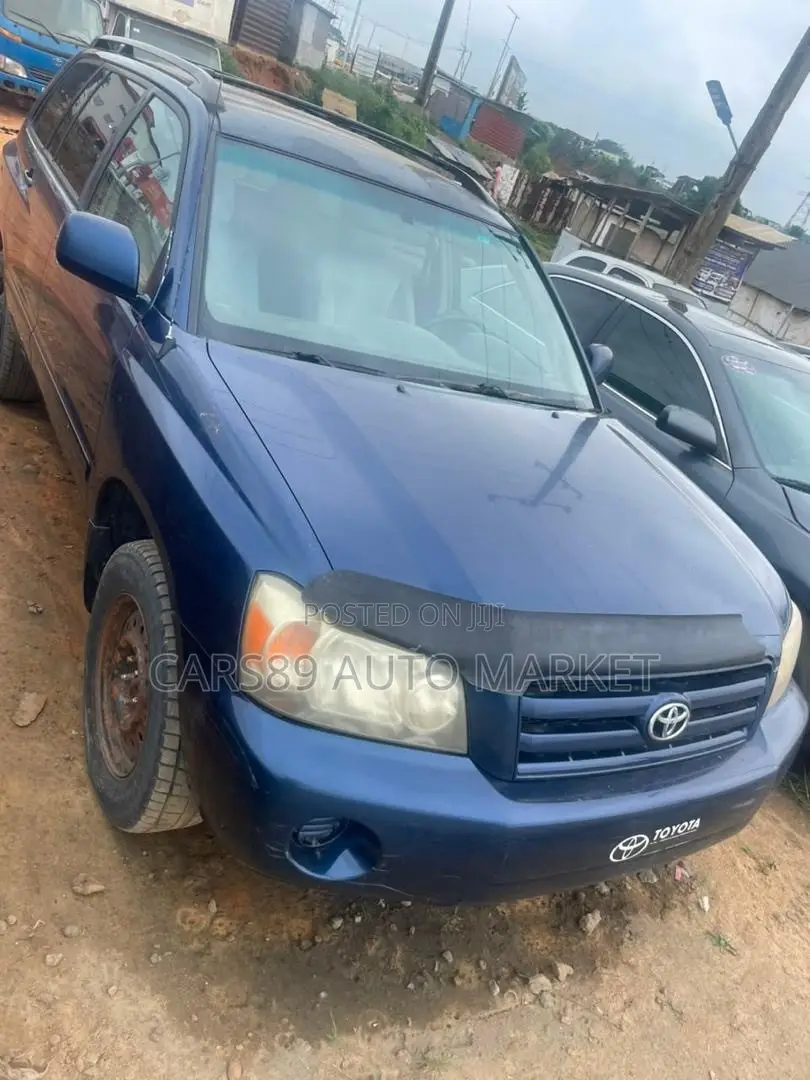 Toyota Highlander V6 2005 Blue