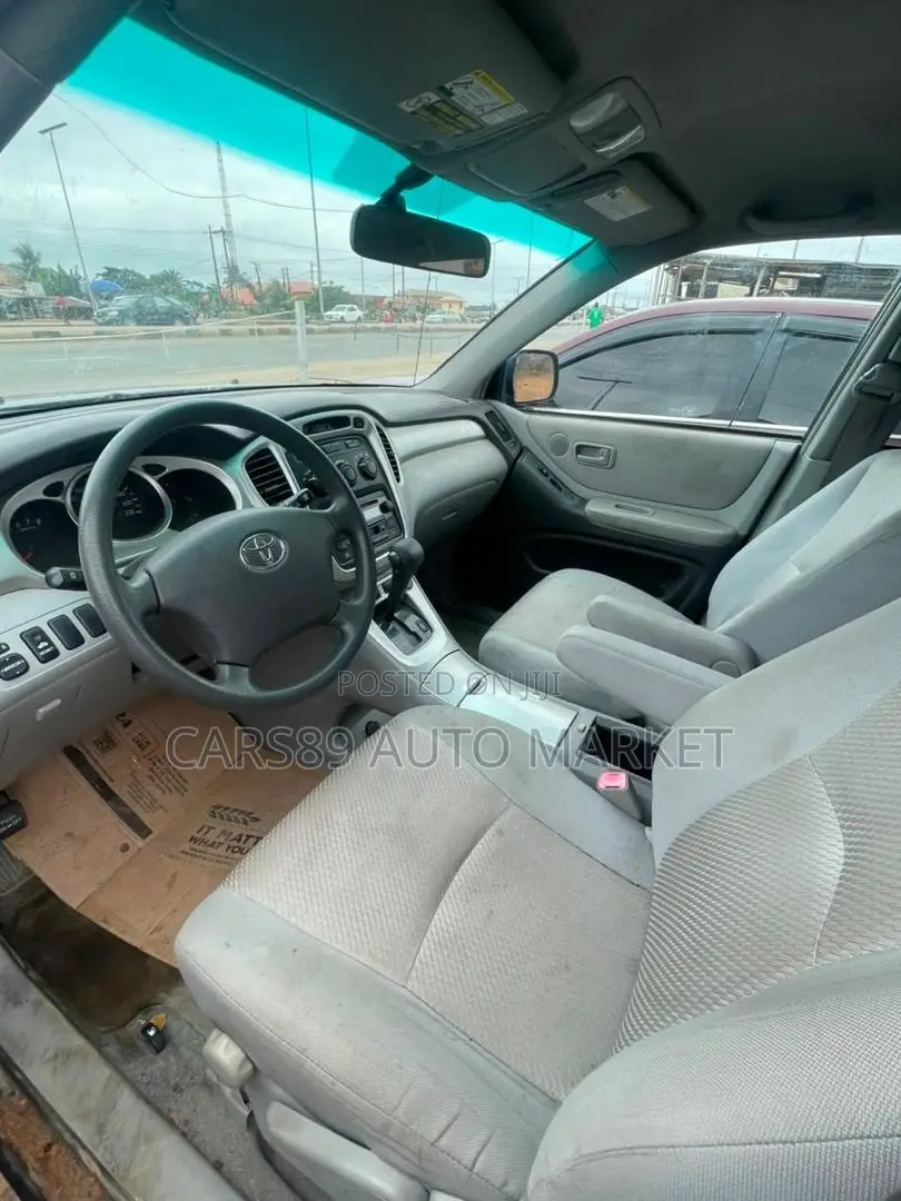 Toyota Highlander V6 2005 Blue