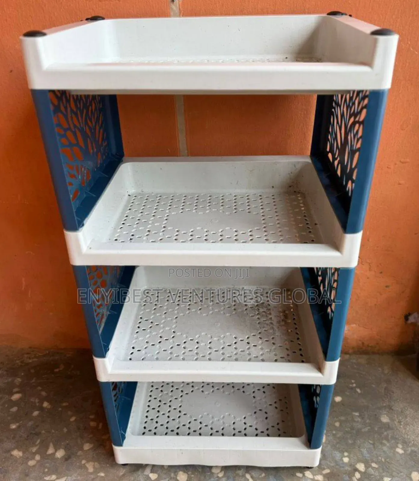4 Layers Multipurpose Thickened Plastic Storage Rack
