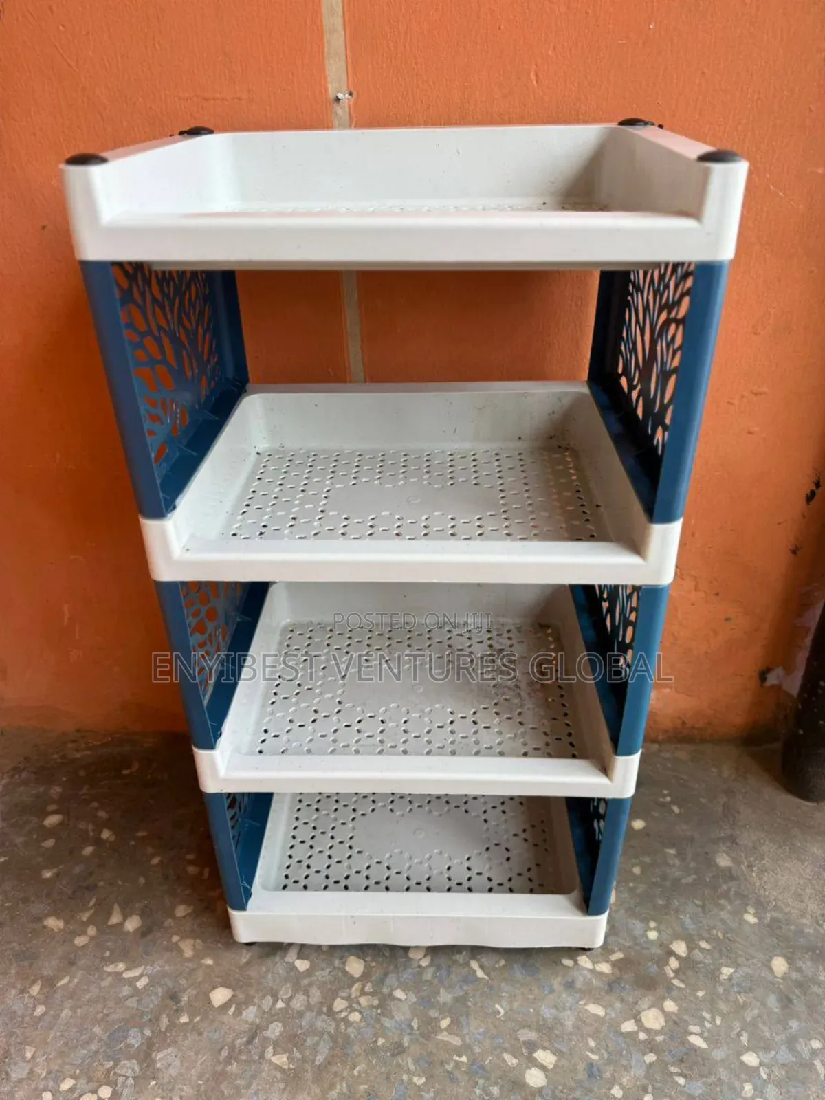 4 Layers Multipurpose Thickened Plastic Storage Rack