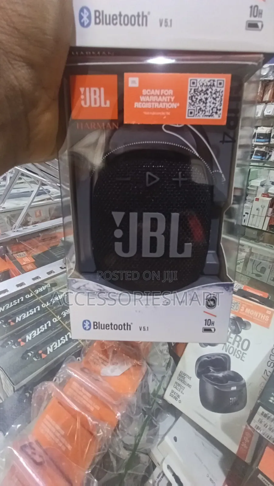 JBL Clip 4 Speaker Waterproof Portable Bluetooth
