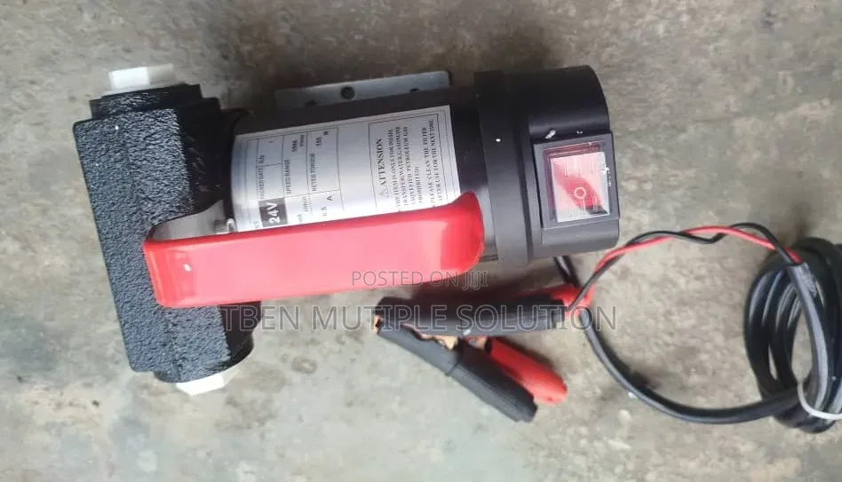 12v/24v DC Electric or Battery Fuel and Oil Transfer Pump