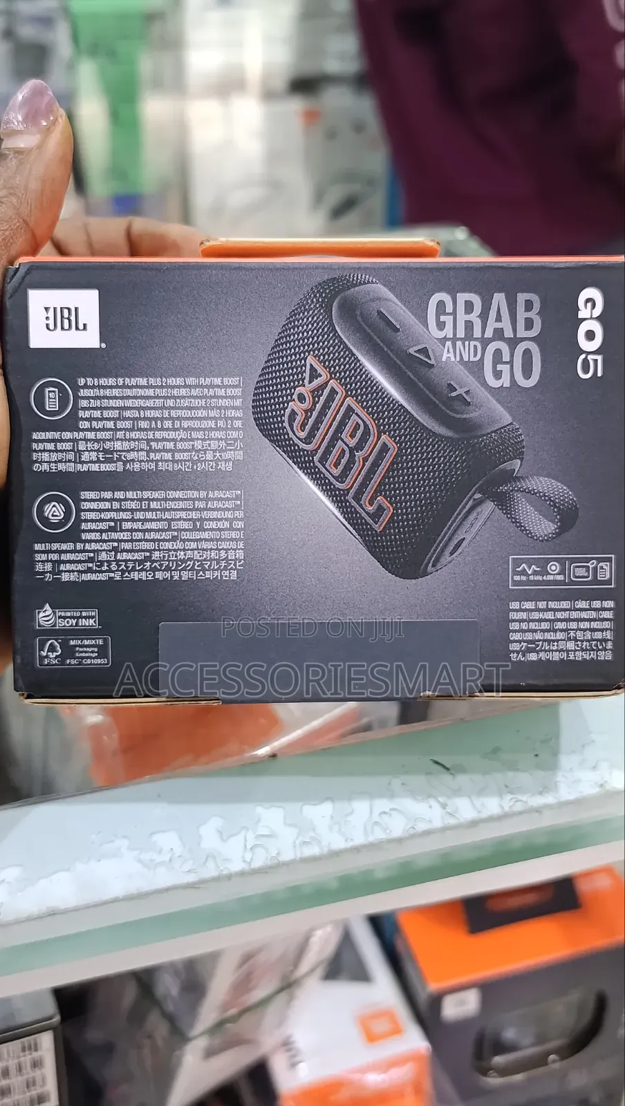 JBL Go 5 Portable Bluetooth Speaker