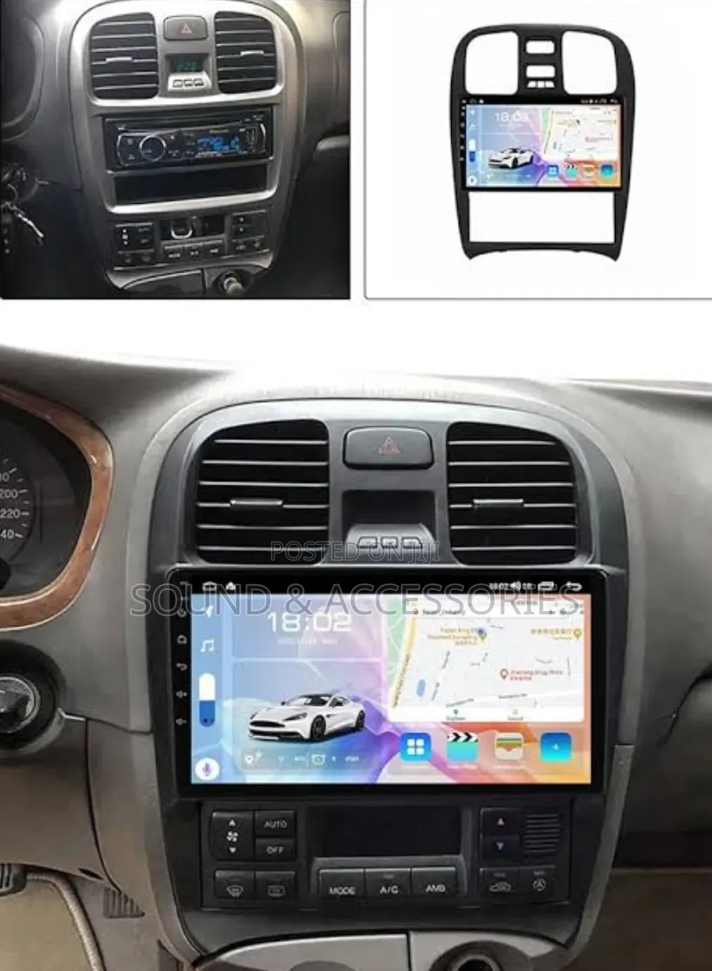 Hyundai Sonata 2003-2009 Android GPS Navigation System