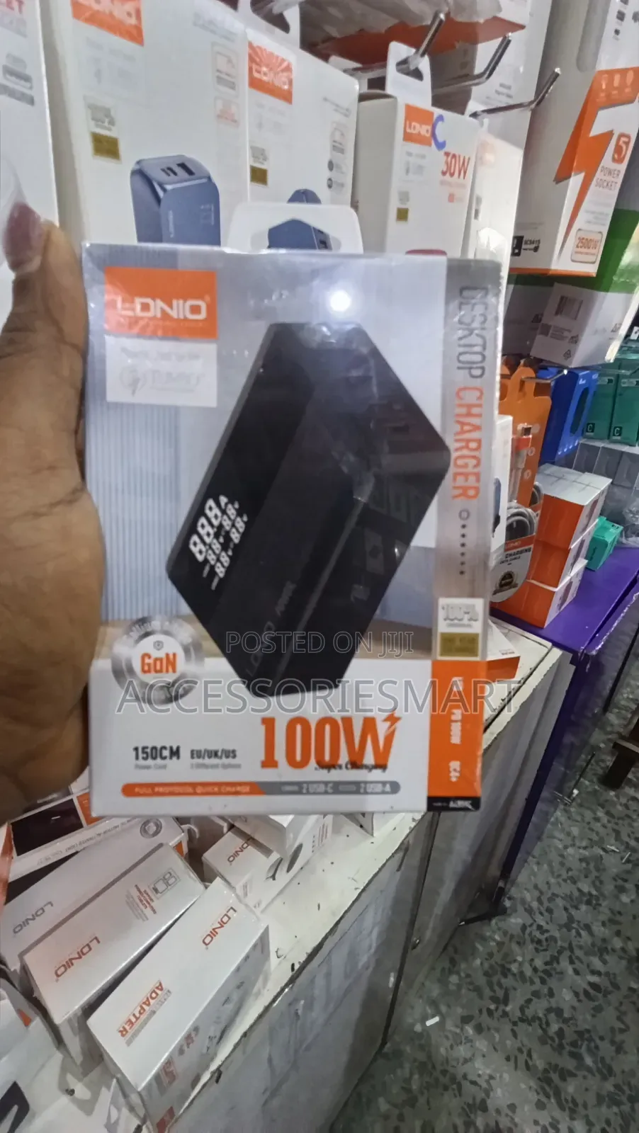 LDNIO 100W USB PD QC4 + Desktop Super Fast Charger