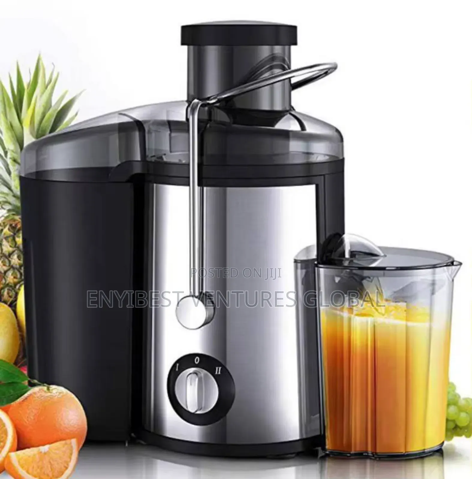 Silver Love Stainless Steel Juice Extractor