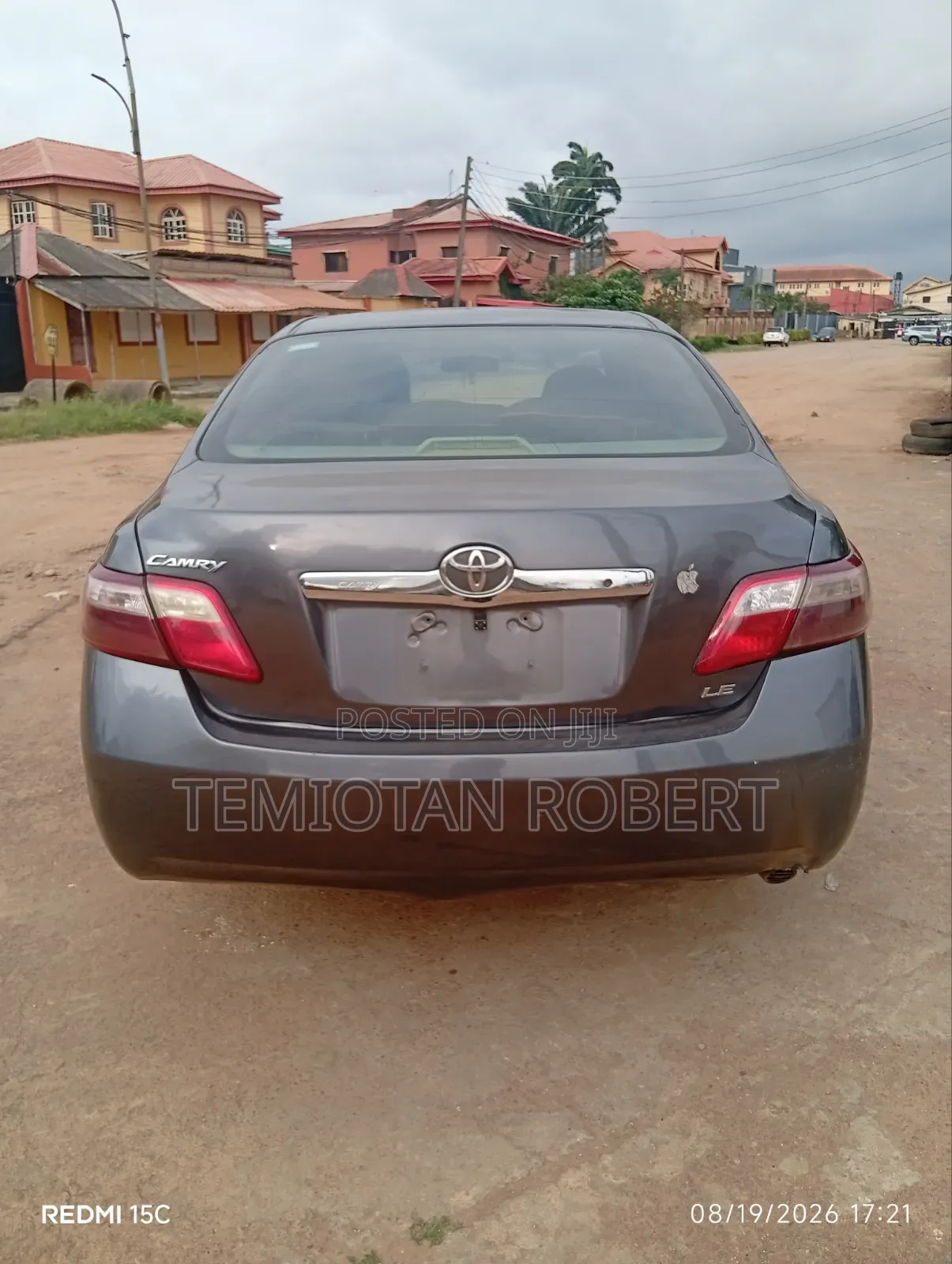 Toyota Camry LE 4dr Sedan (2.4L 4cyl 5A) 2008 Gray