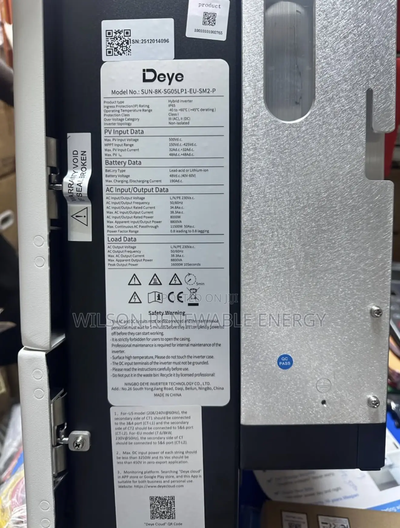 8kw Deye Inverter