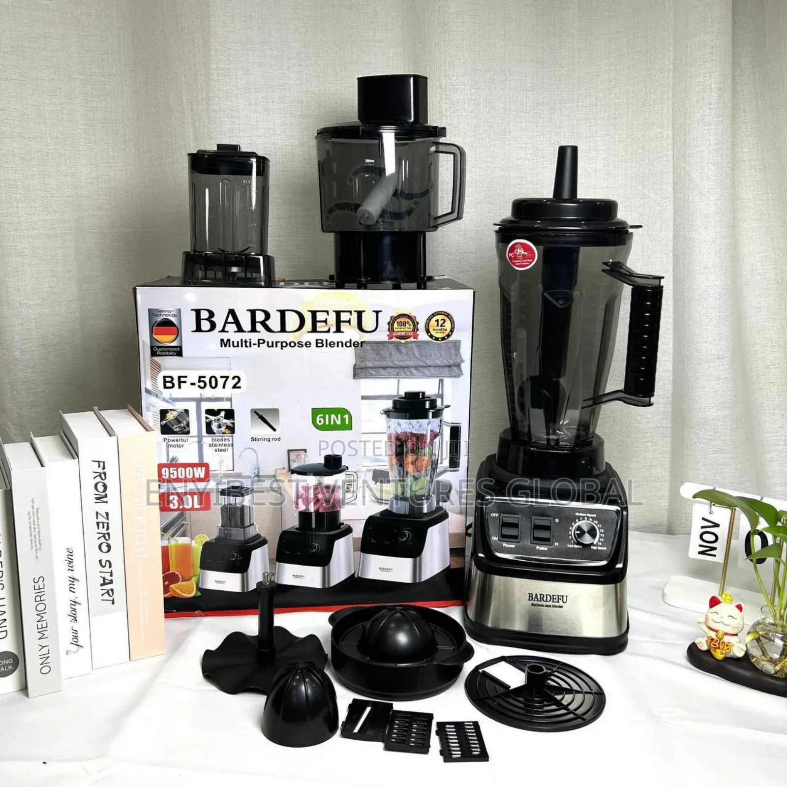 Bardefu __ 5072 ‘6in1’ Heavy Duty Multifunctional 9500w