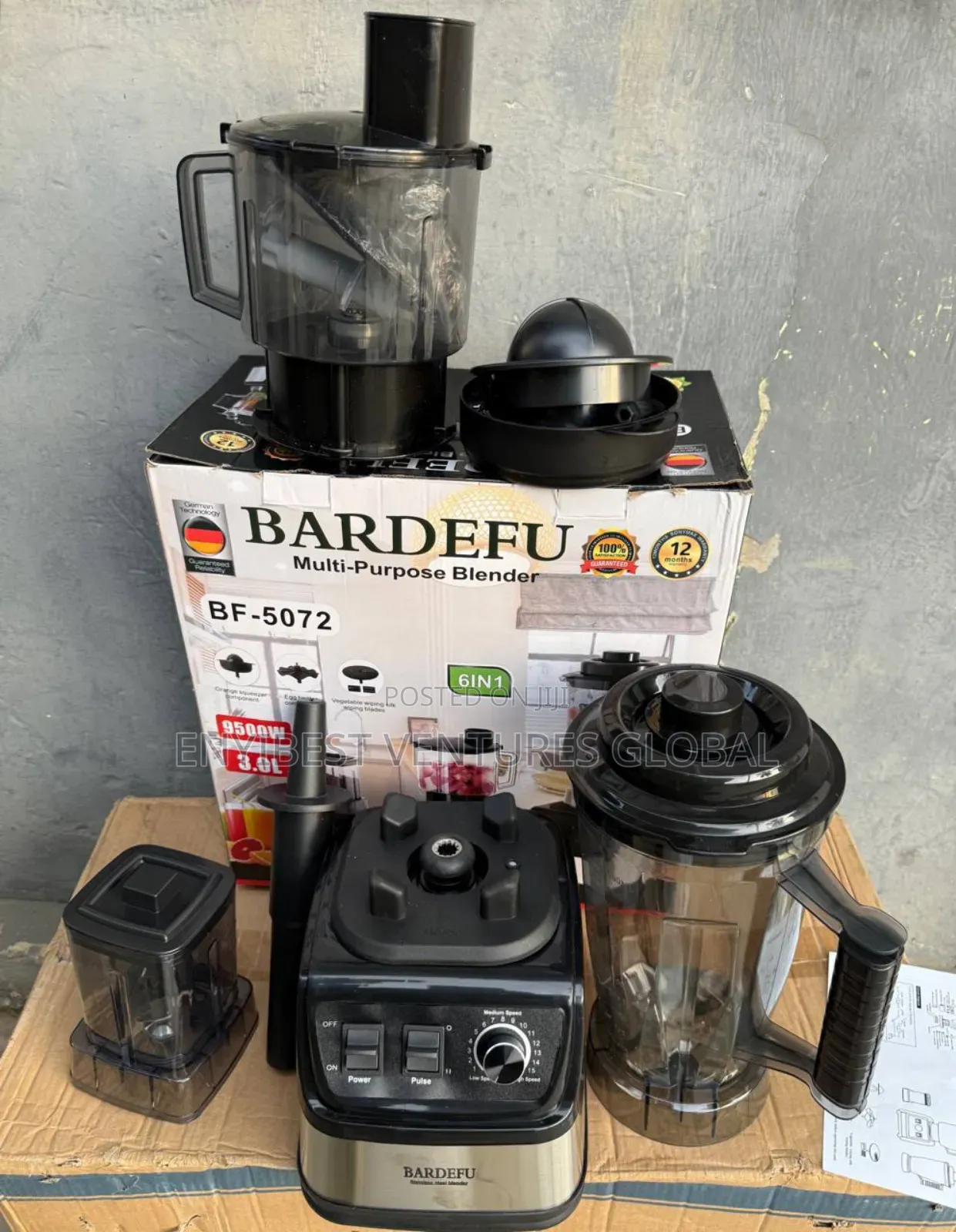 Bardefu __ 5072 ‘6in1’ Heavy Duty Multifunctional 9500w