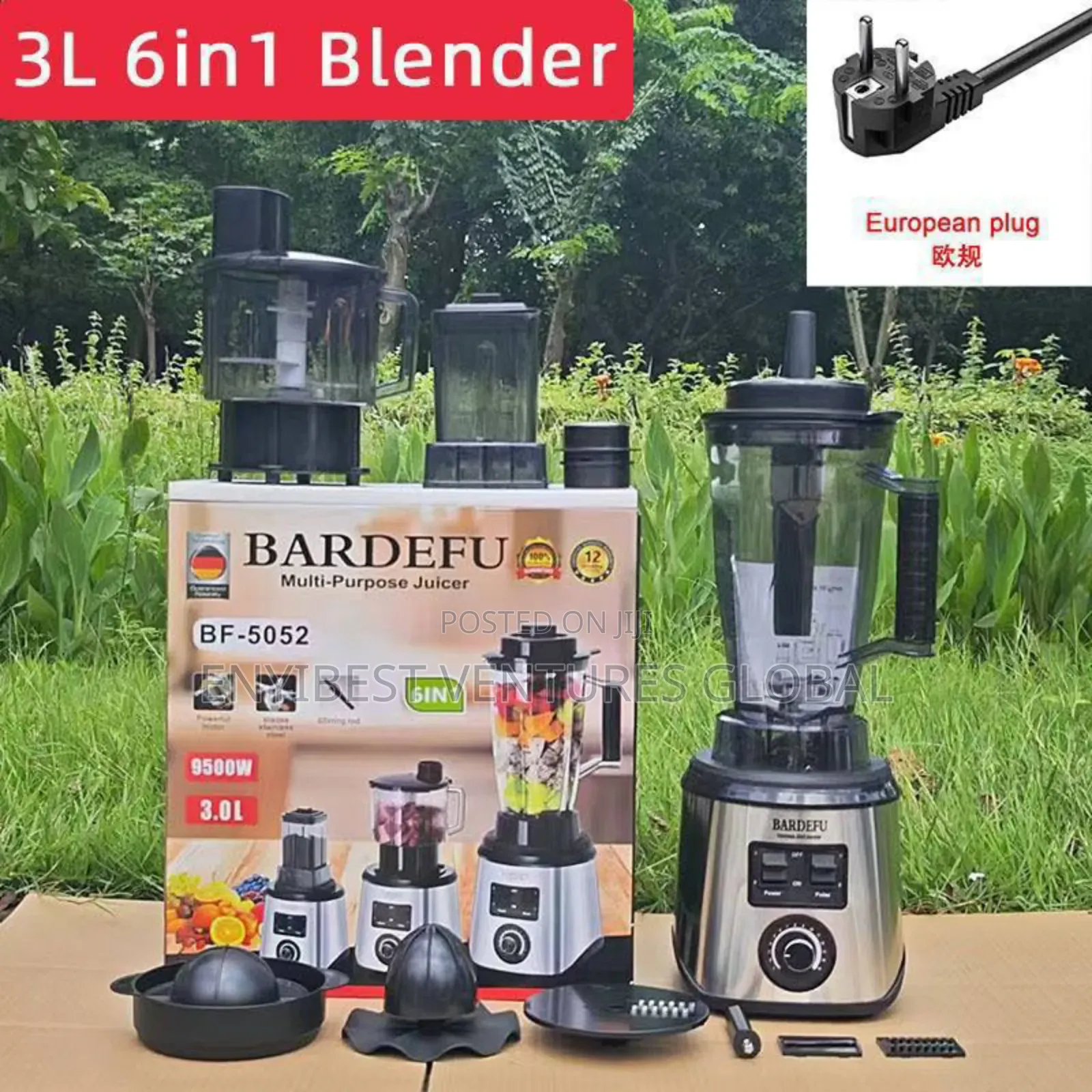 Bardefu __ Model 5052 '6n1' Heavy Duty Multifunctional 9500w