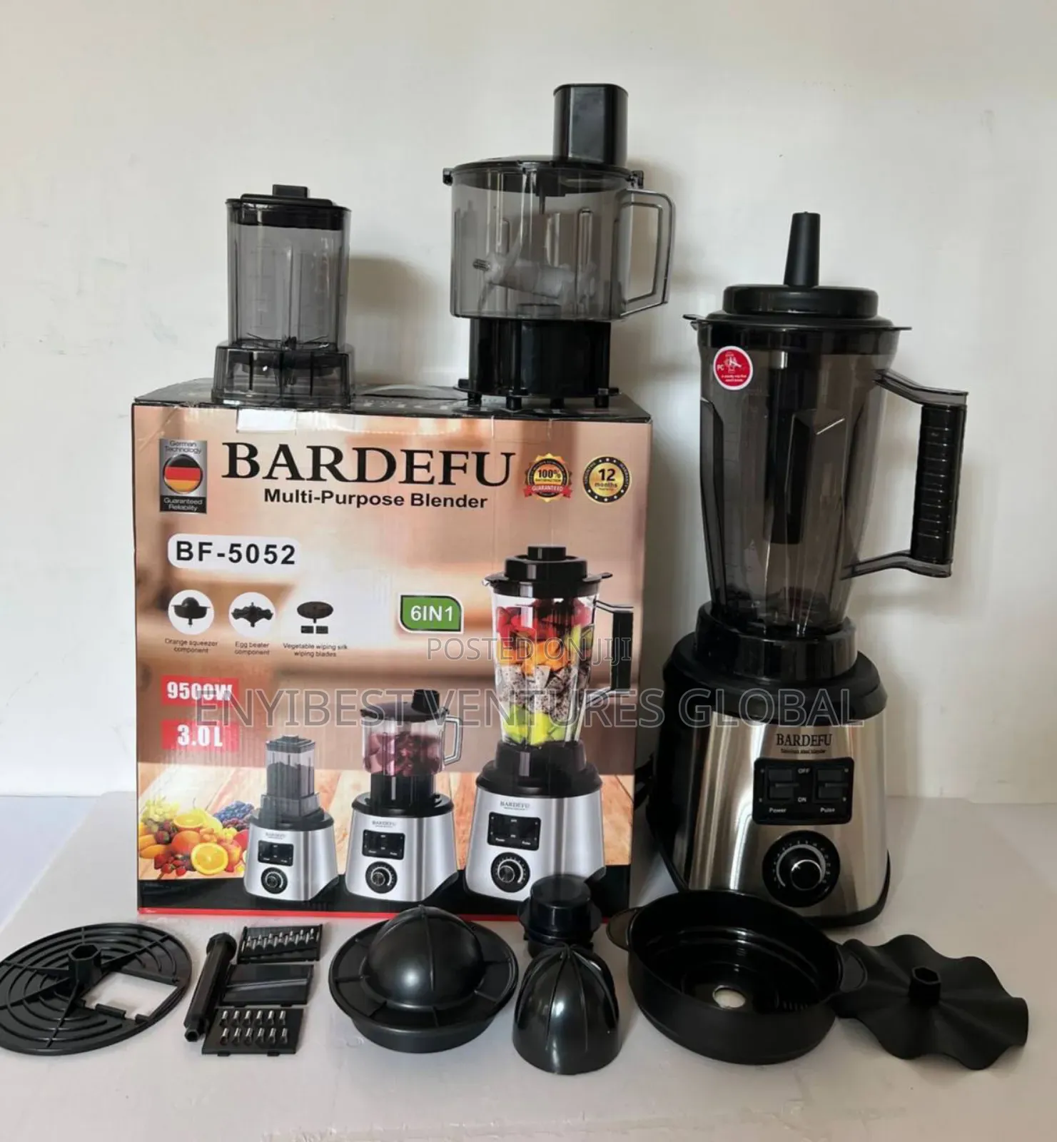 Bardefu __ Model 5052 '6n1' Heavy Duty Multifunctional 9500w