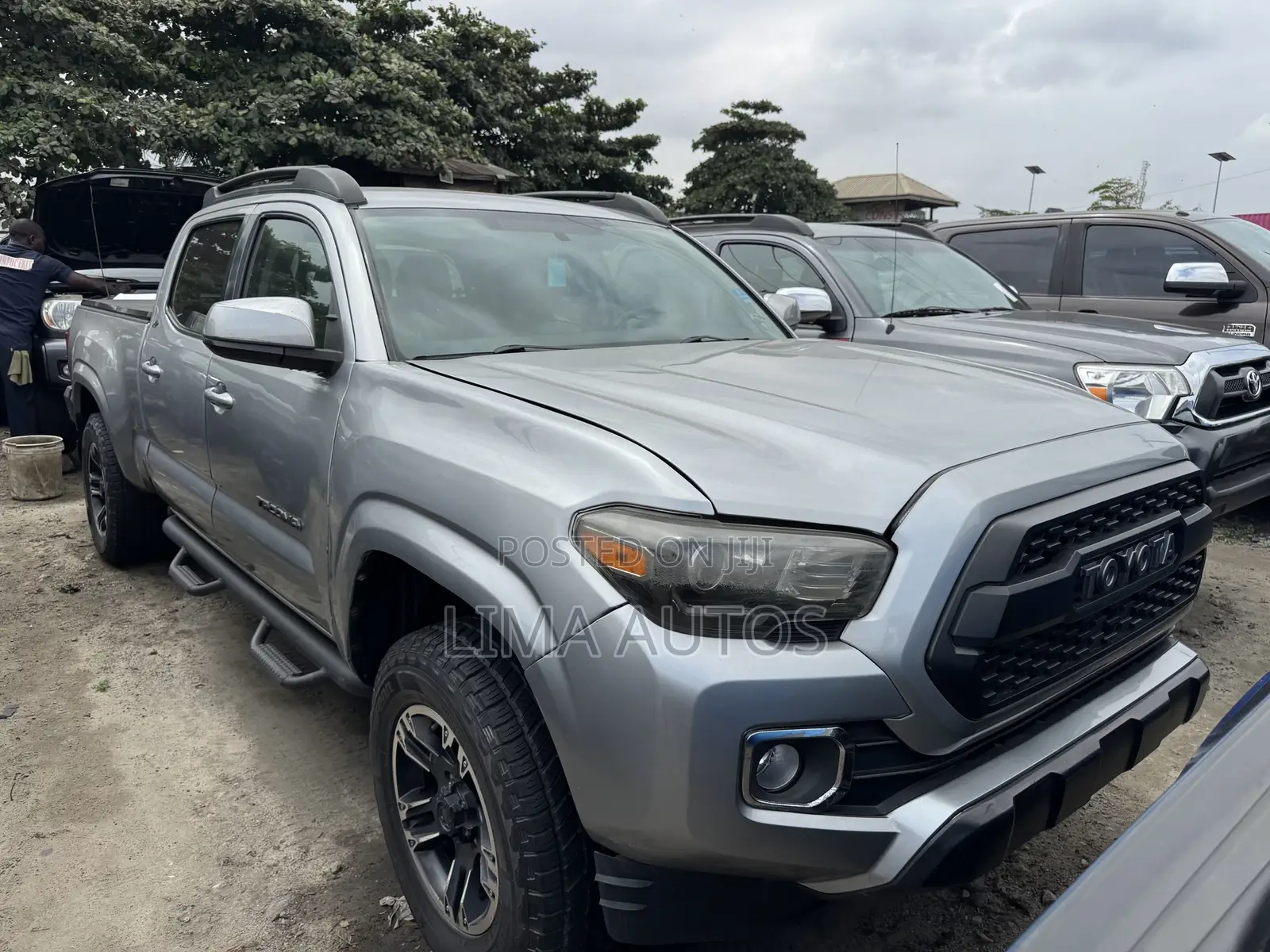 Toyota Tacoma 4dr Double Cab 2016 Silver