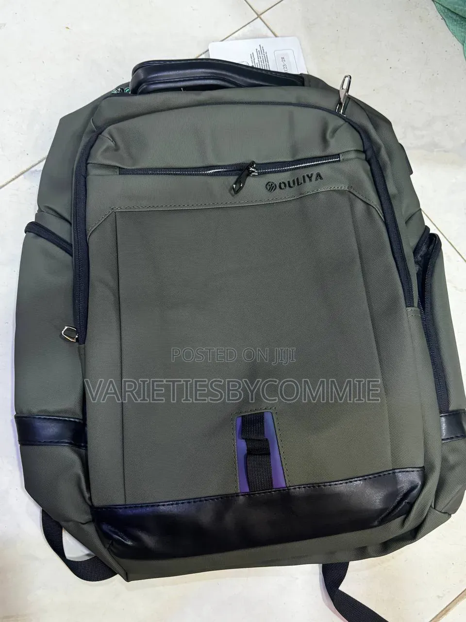 Ouliya High-Quality Waterproof Oxford Laptop, School Travel Backpack
