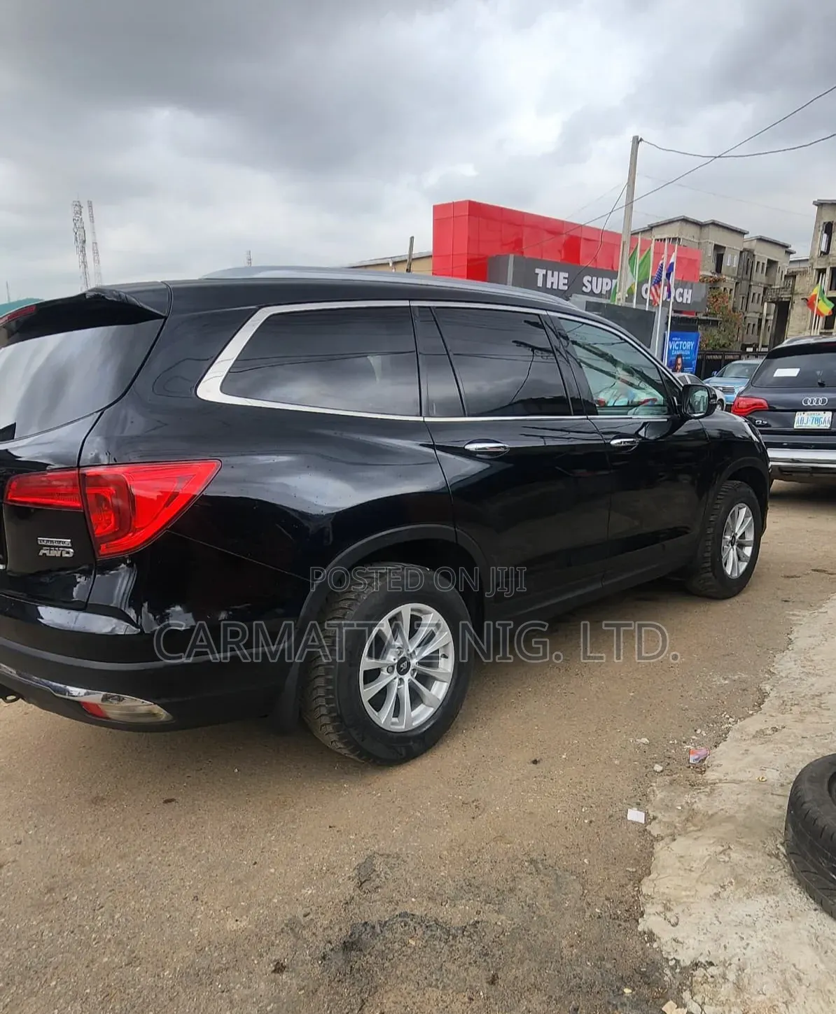 Honda Pilot Touring 4dr SUV 4WD (3.5L 6cyl 9A) 2016 Black