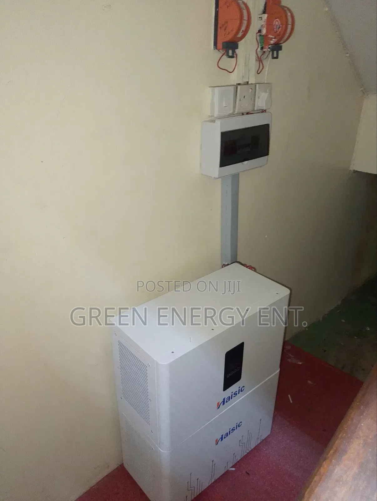 Haisic 4.2KW Inverter + 8KWh Lithium Battery + 600W Solar Panels (X6).