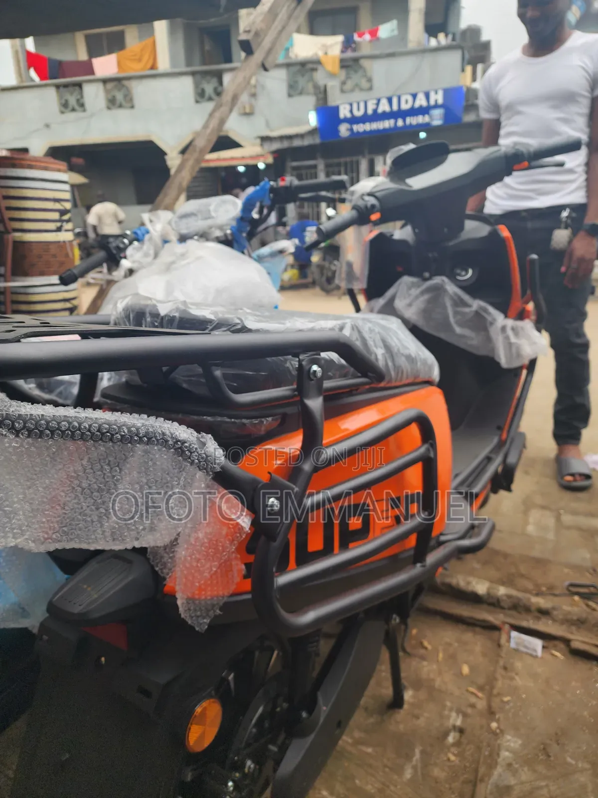 New Motorcycle 2026 Orange