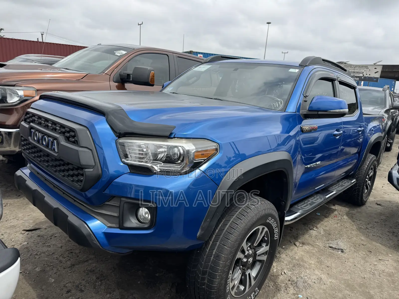 Toyota Tacoma 4dr Double Cab 2016 Blue