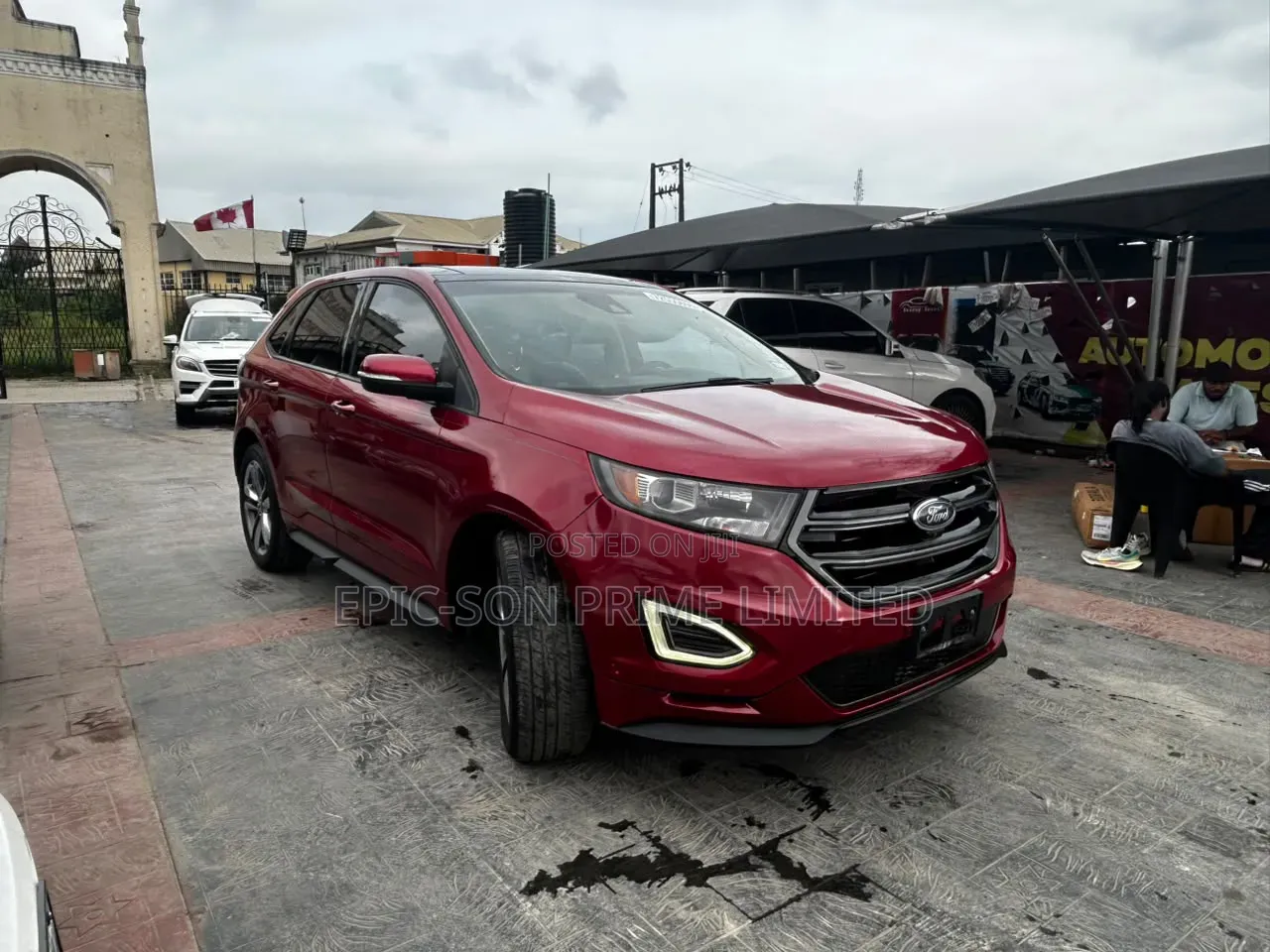 Ford Edge Sport 4dr AWD (2.7L 6cyl 6A) 2016 Red