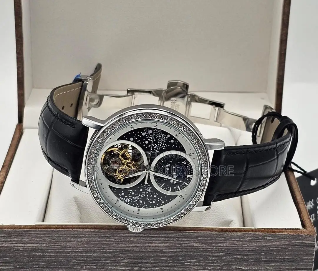 Jawcho Quality Luxury Men Automatic Engine Wristwatch