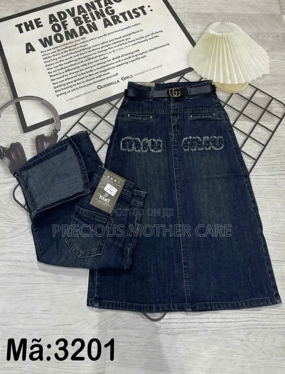 Quality Children's and Teenagers Jean Skirt