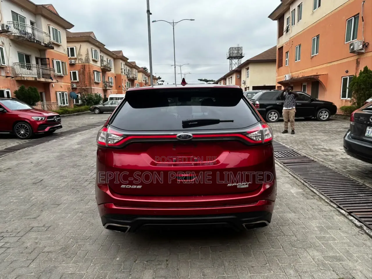 Ford Edge Sport 4dr SUV (2.7L 6cyl Turbo 6A) 2015 Red