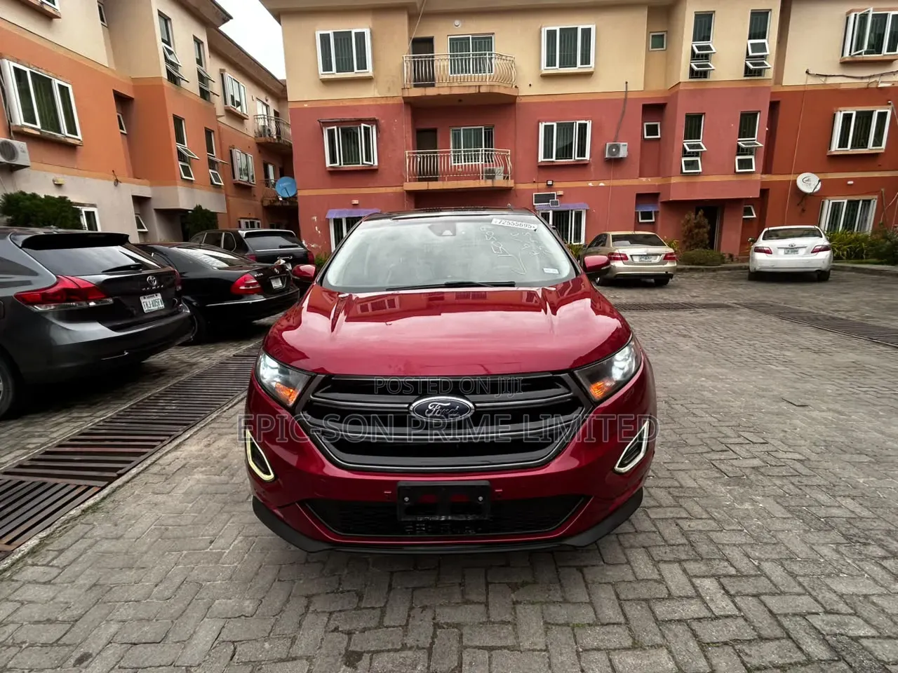 Ford Edge Sport 4dr SUV (2.7L 6cyl Turbo 6A) 2015 Red