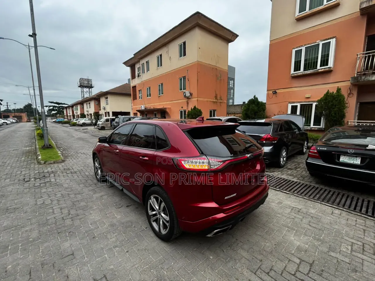 Ford Edge Sport 4dr SUV (2.7L 6cyl Turbo 6A) 2015 Red