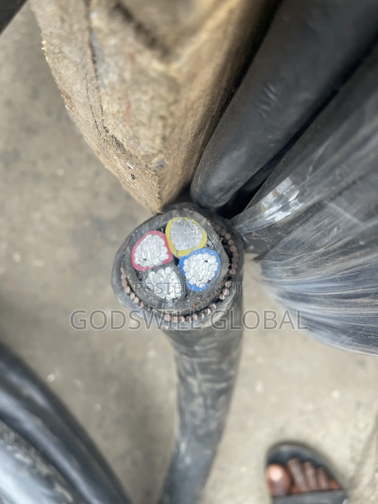 95mmx4core Aluminum Cable