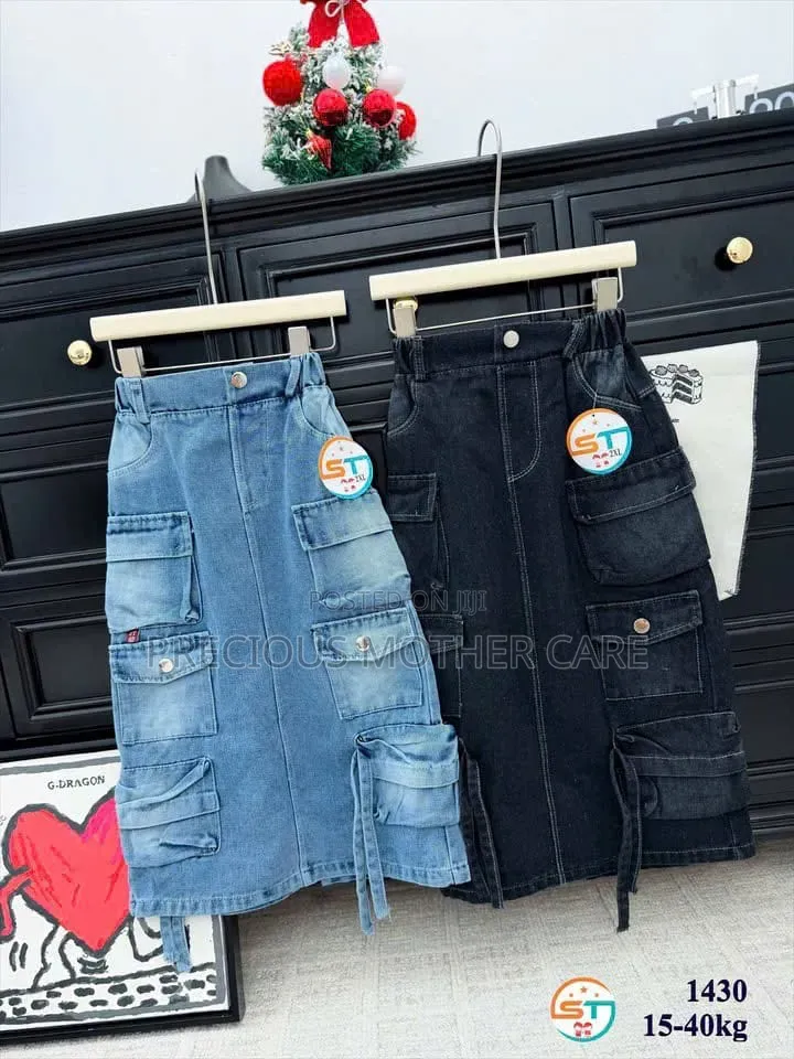 Quality Children's and Teenagers Jean Skirt