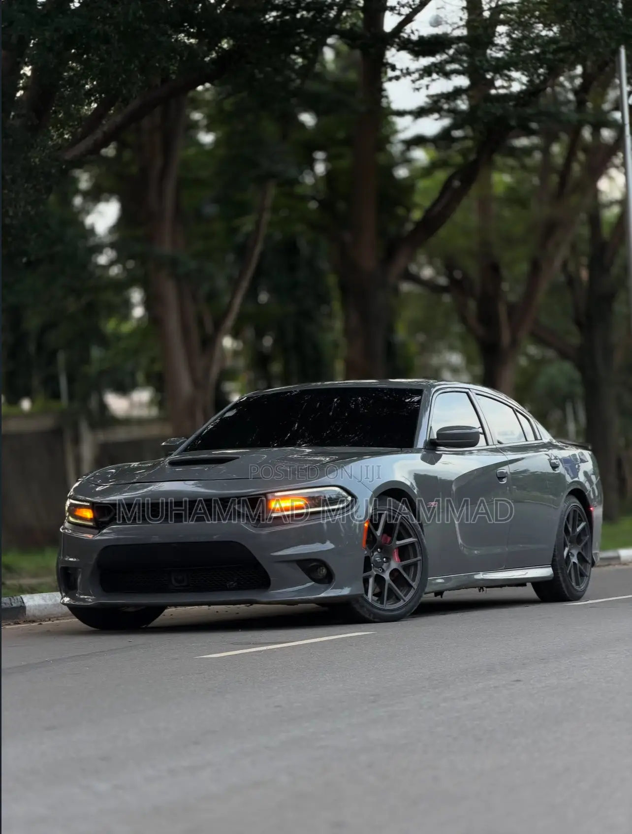 Dodge Charger SRT Hellcat RWD 2017 Gray