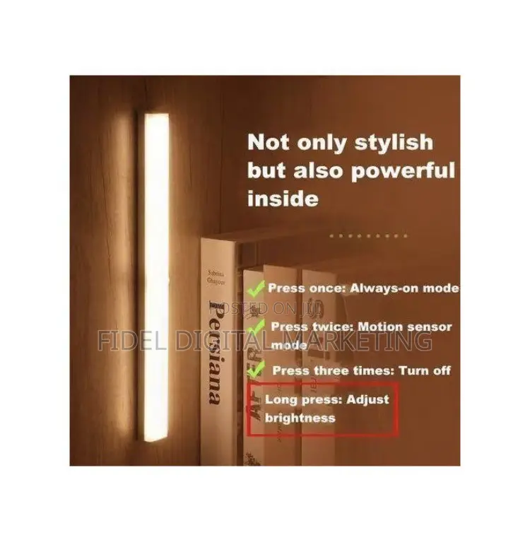 Mythco Under Cabinet Light USB Rechargeable Motion Sensor