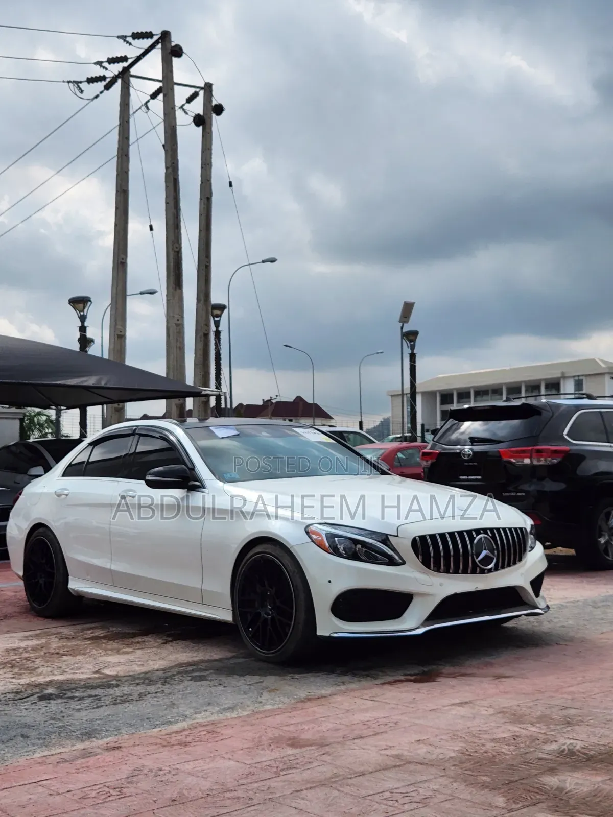 Mercedes-Benz C400 4Matic AWD Sedan (3.0L V6 7A) 2015 White
