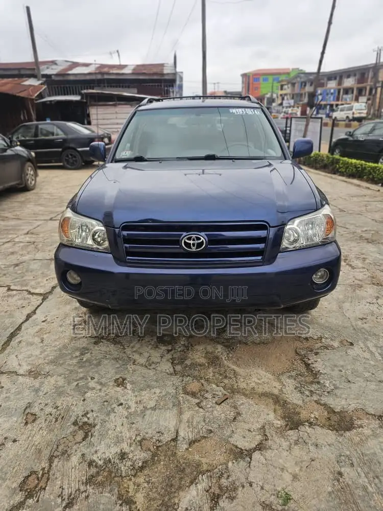 Toyota Highlander Limited V6 2006 Blue