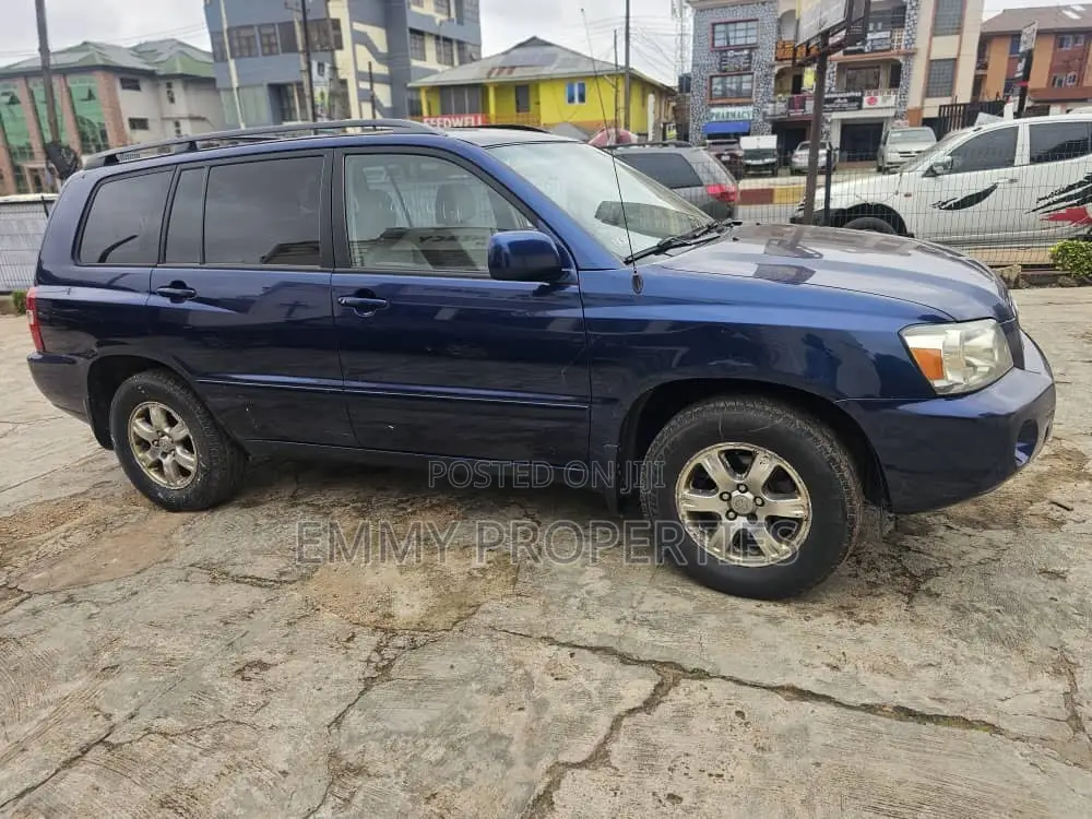 Toyota Highlander Limited V6 2006 Blue