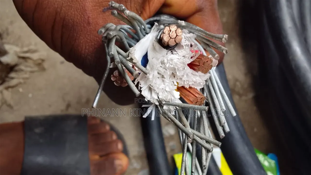 16mm 4core Armored Cable Nigerian Wire