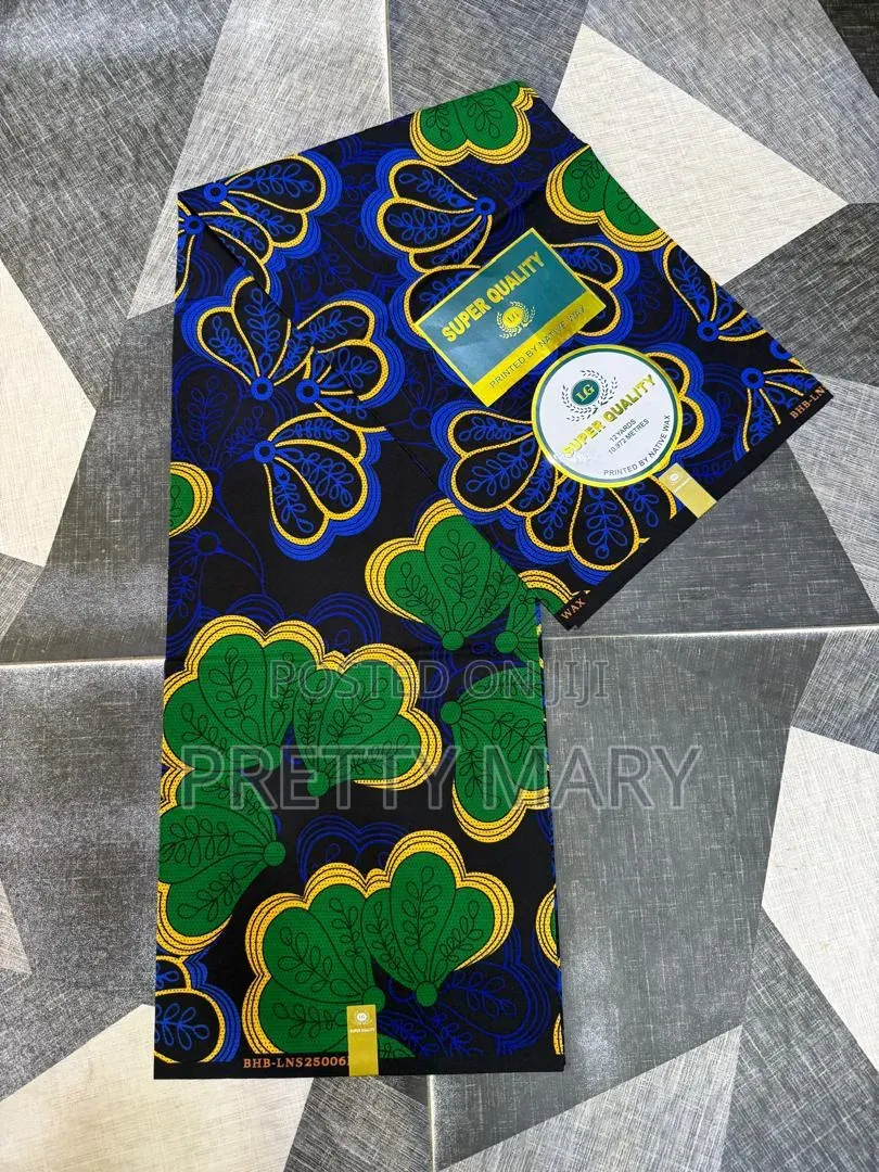 Guaranteed Real Wax Ankara Fabrics