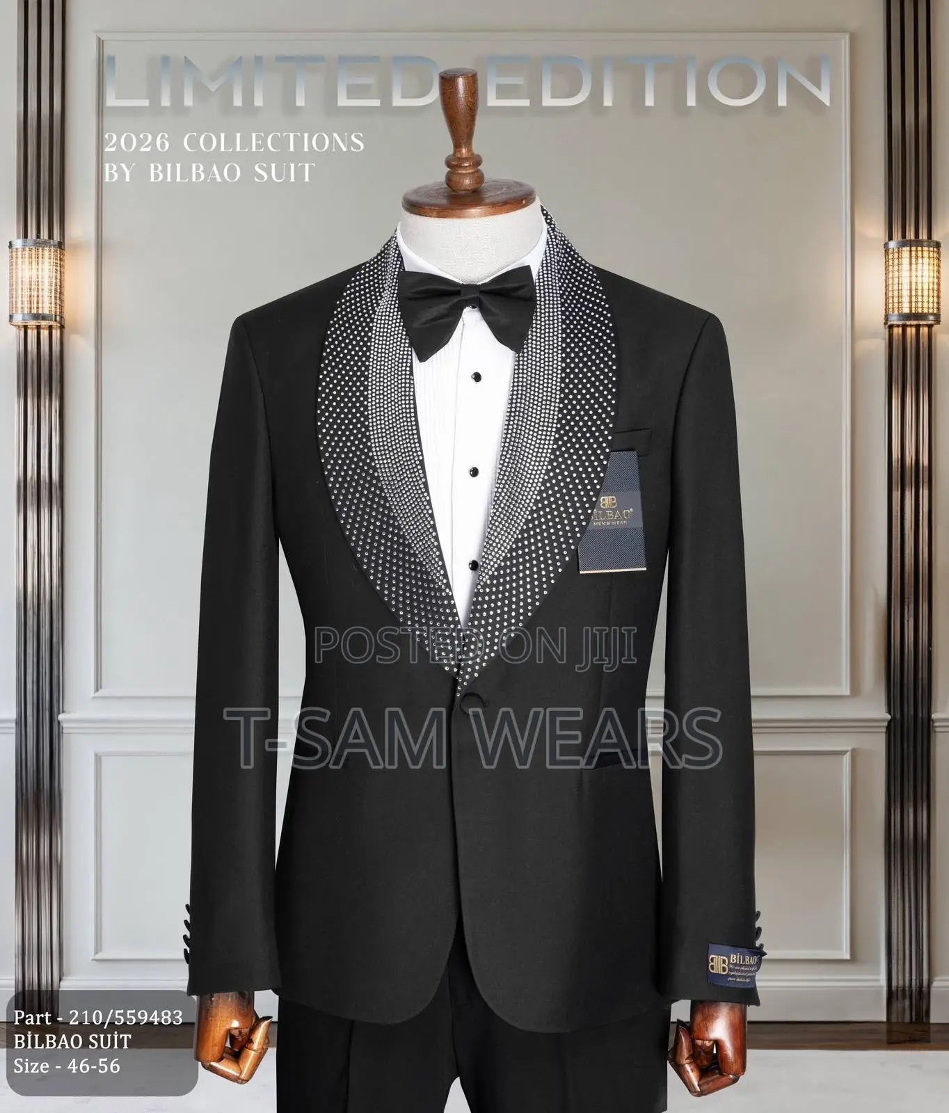 BILBAO Stones Ceremonial Designer Suit