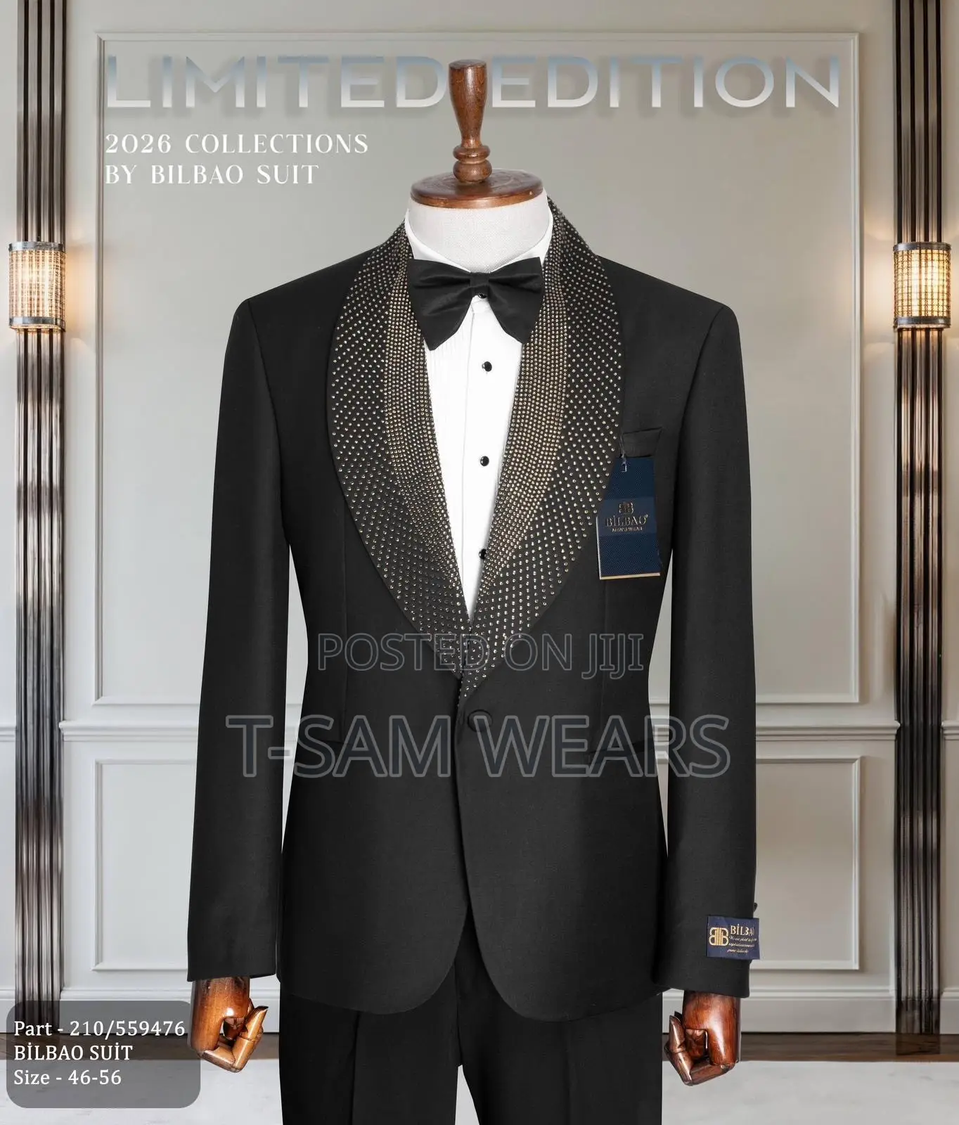 BILBAO Stones Ceremonial Designer Suit