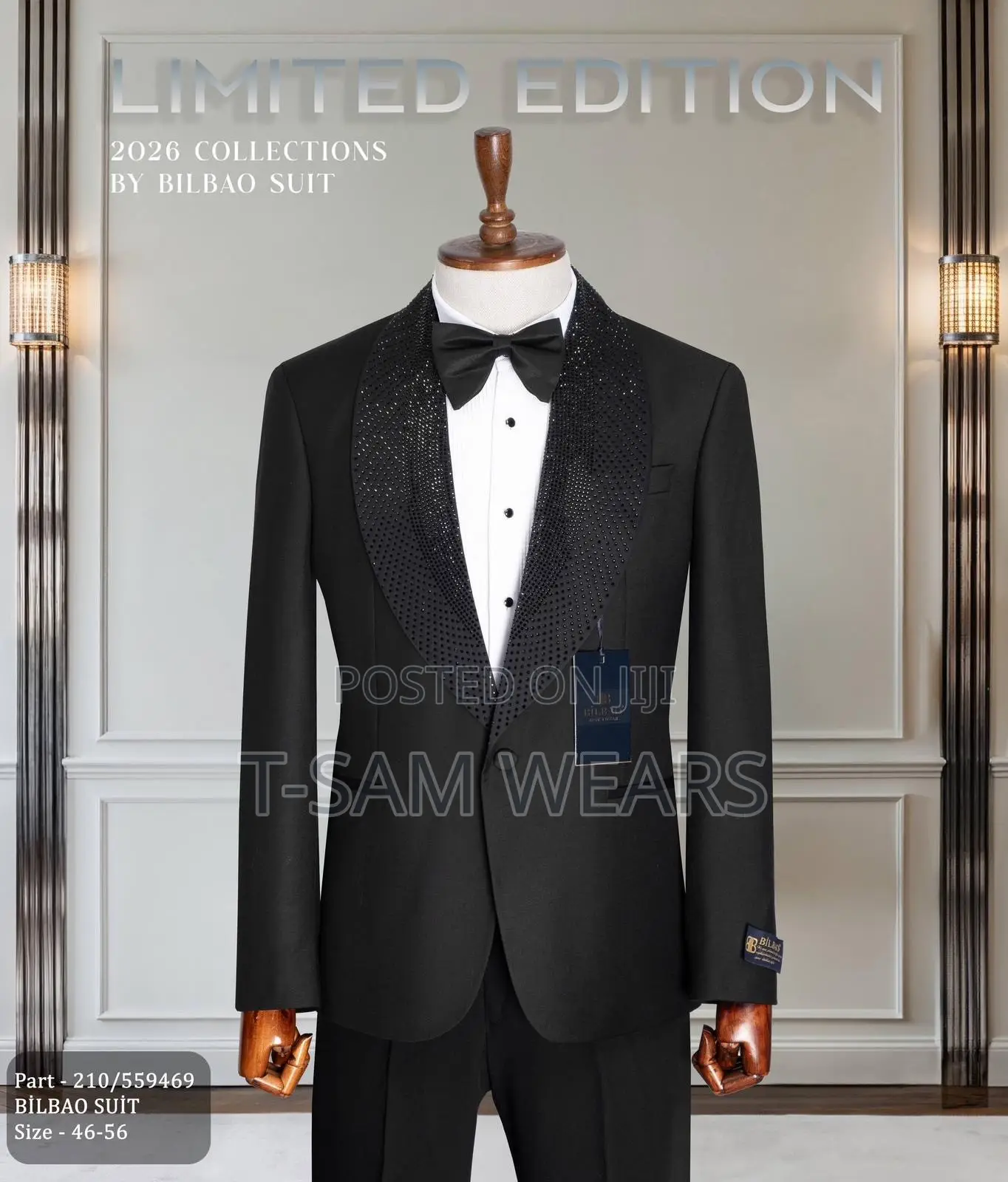 BILBAO Stones Ceremonial Designer Suit