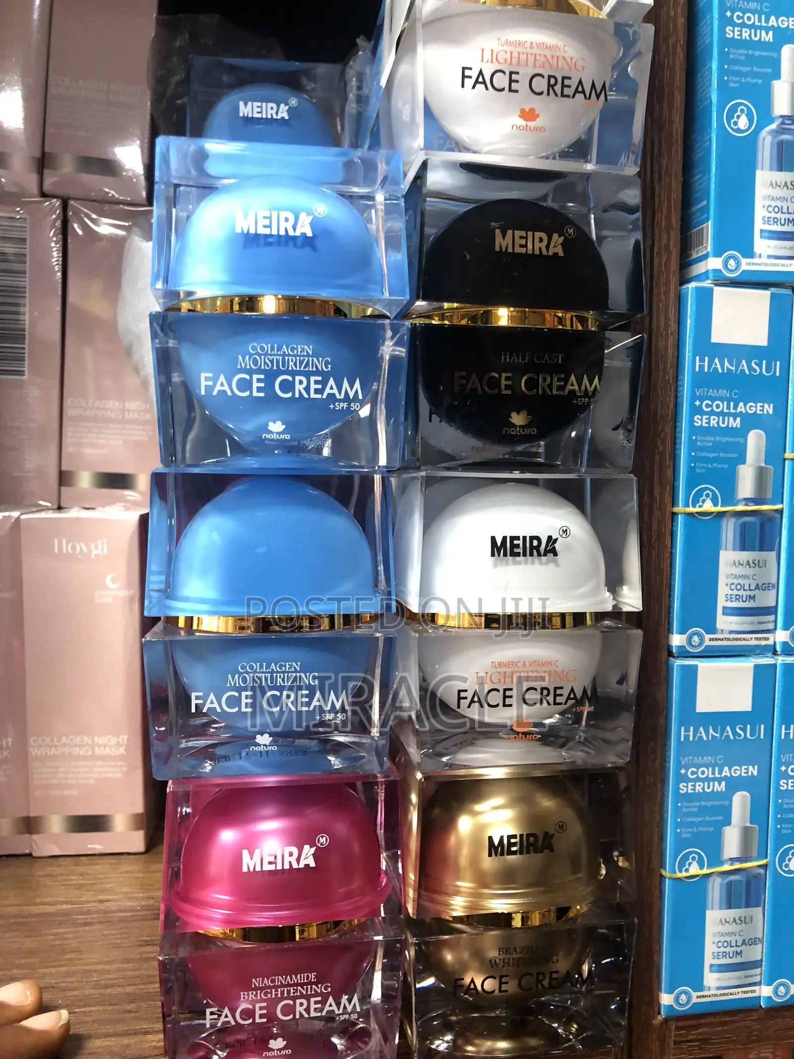 MEIRA Collagen Moisturizing Face Cream SPF 50 – Hydrating Daily Facial