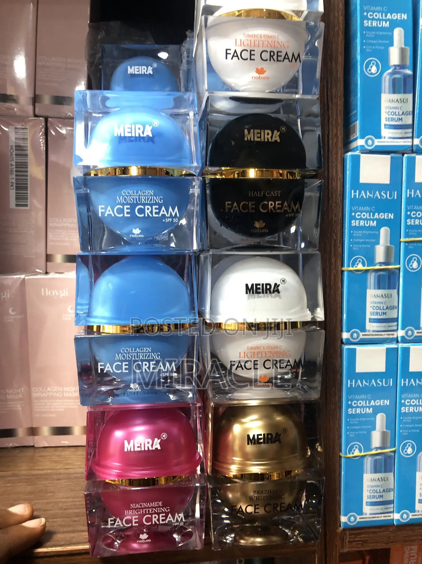 MEIRA Collagen Moisturizing Face Cream SPF 50 – Hydrating Daily Facial