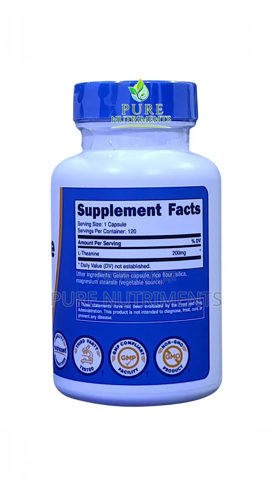 Nutricost L-Theanine 200mg 120 Capsules – Premium Focus Relaxation