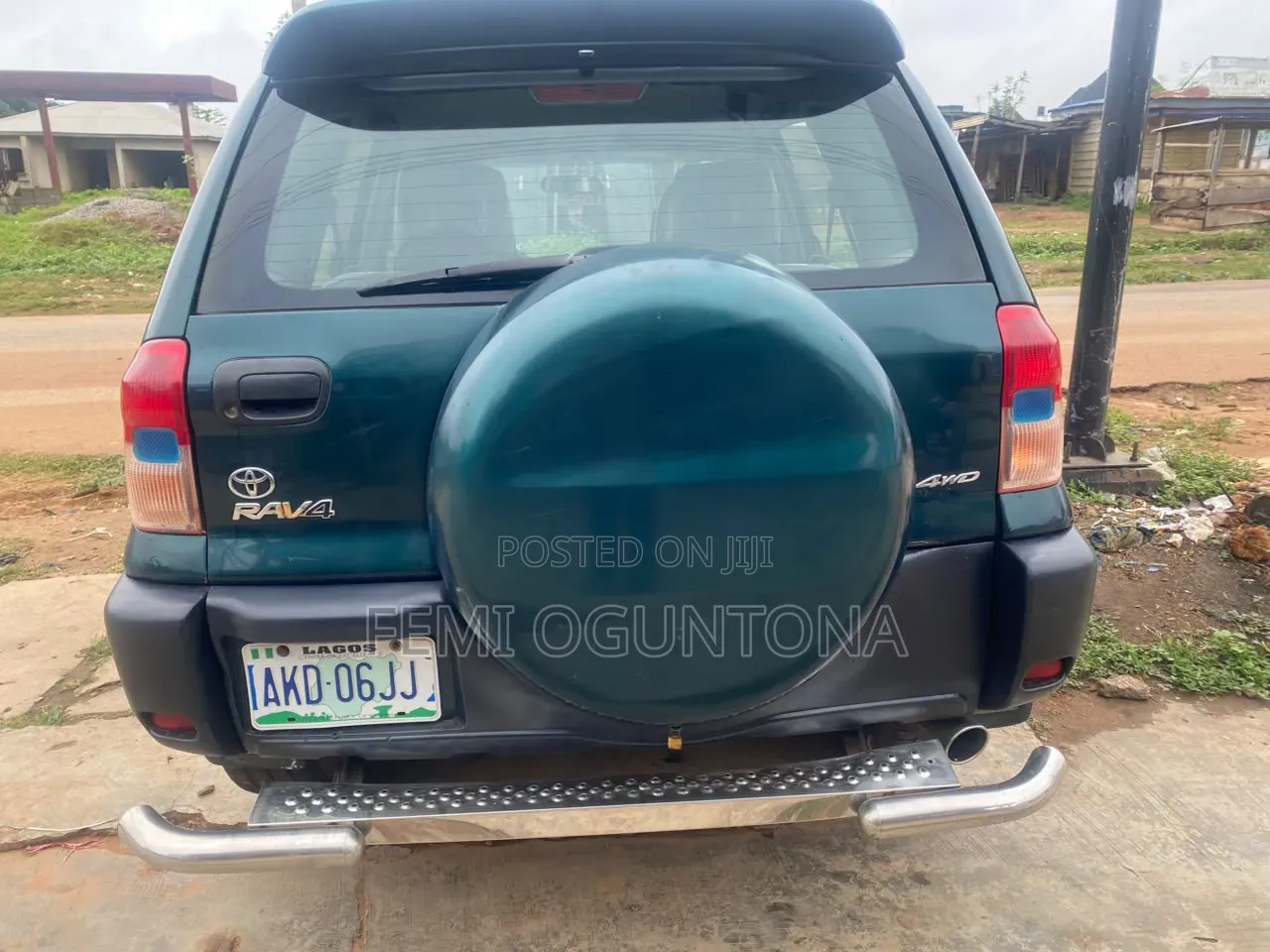 Toyota RAV4 2002 Green