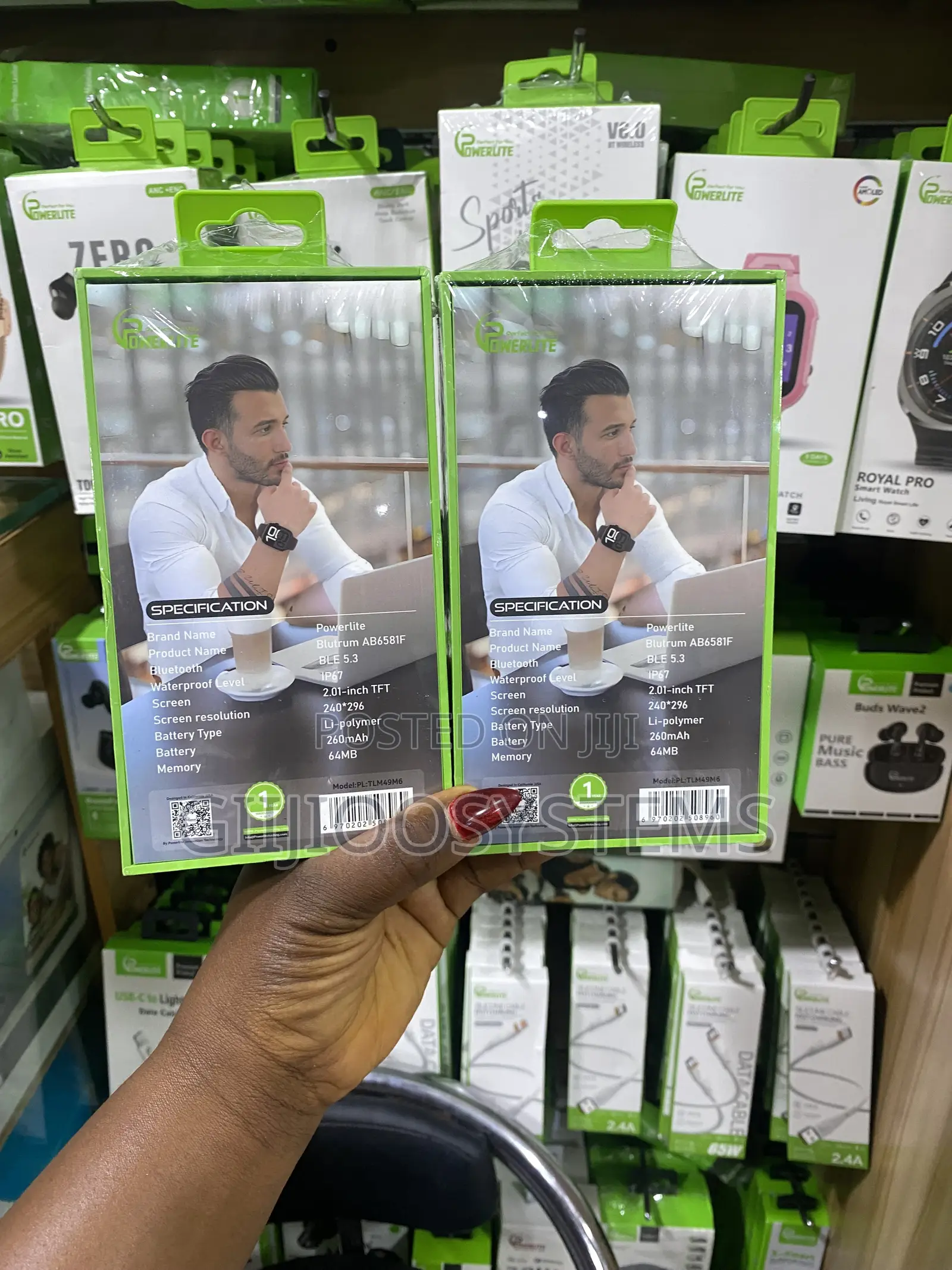 Powerlite Titanium Smartwatch