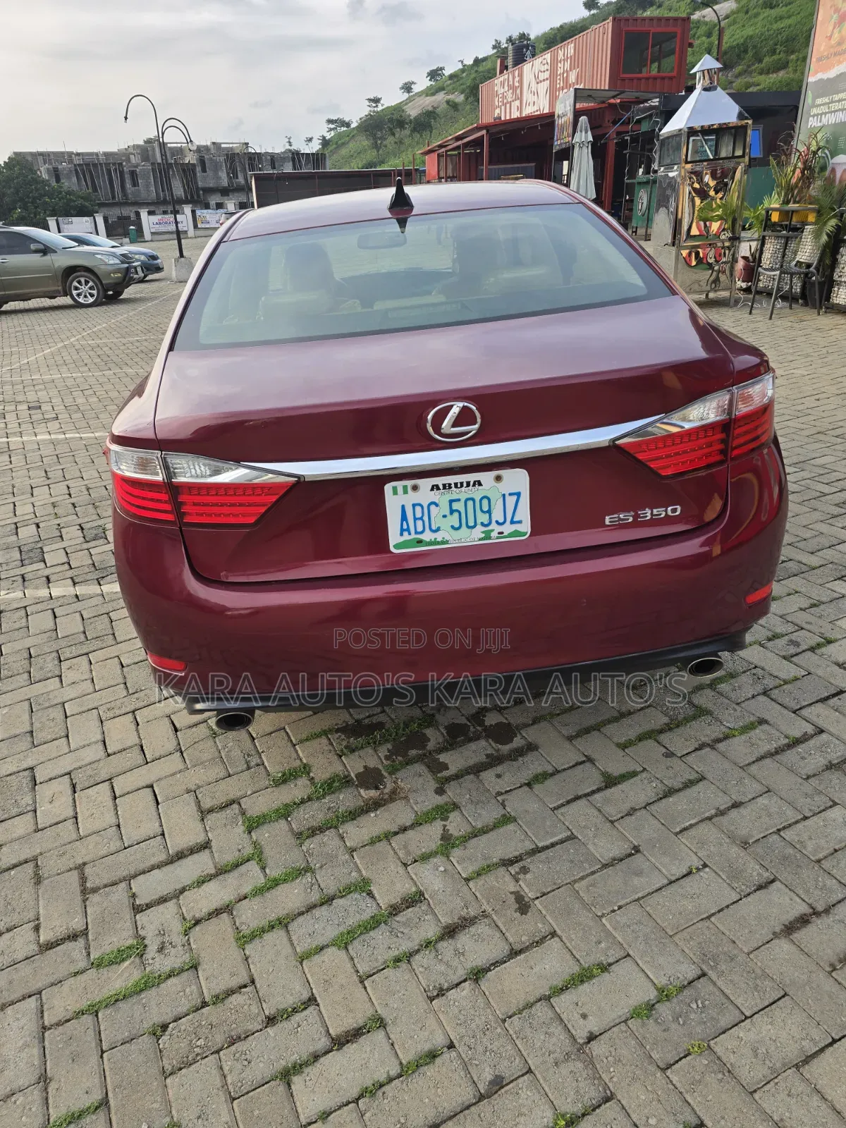 Lexus ES 2014 Red